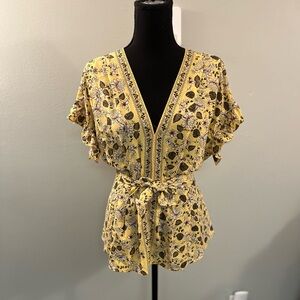 Max Studio Wrap‎ Style Top Size M